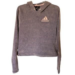 Adidas pull over hoodie women’s XS‎